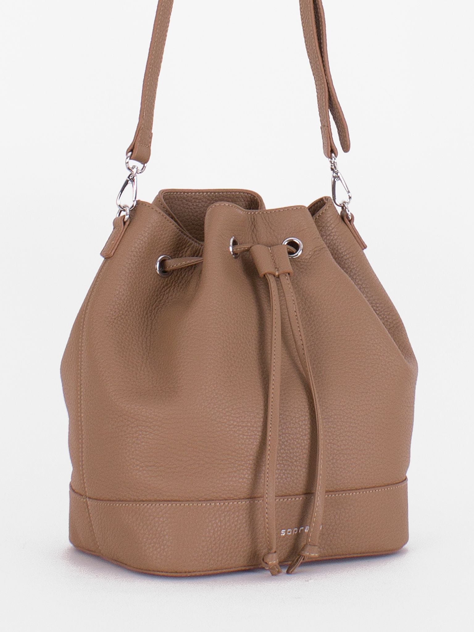 Eleanor Drawstring Bucket Bag