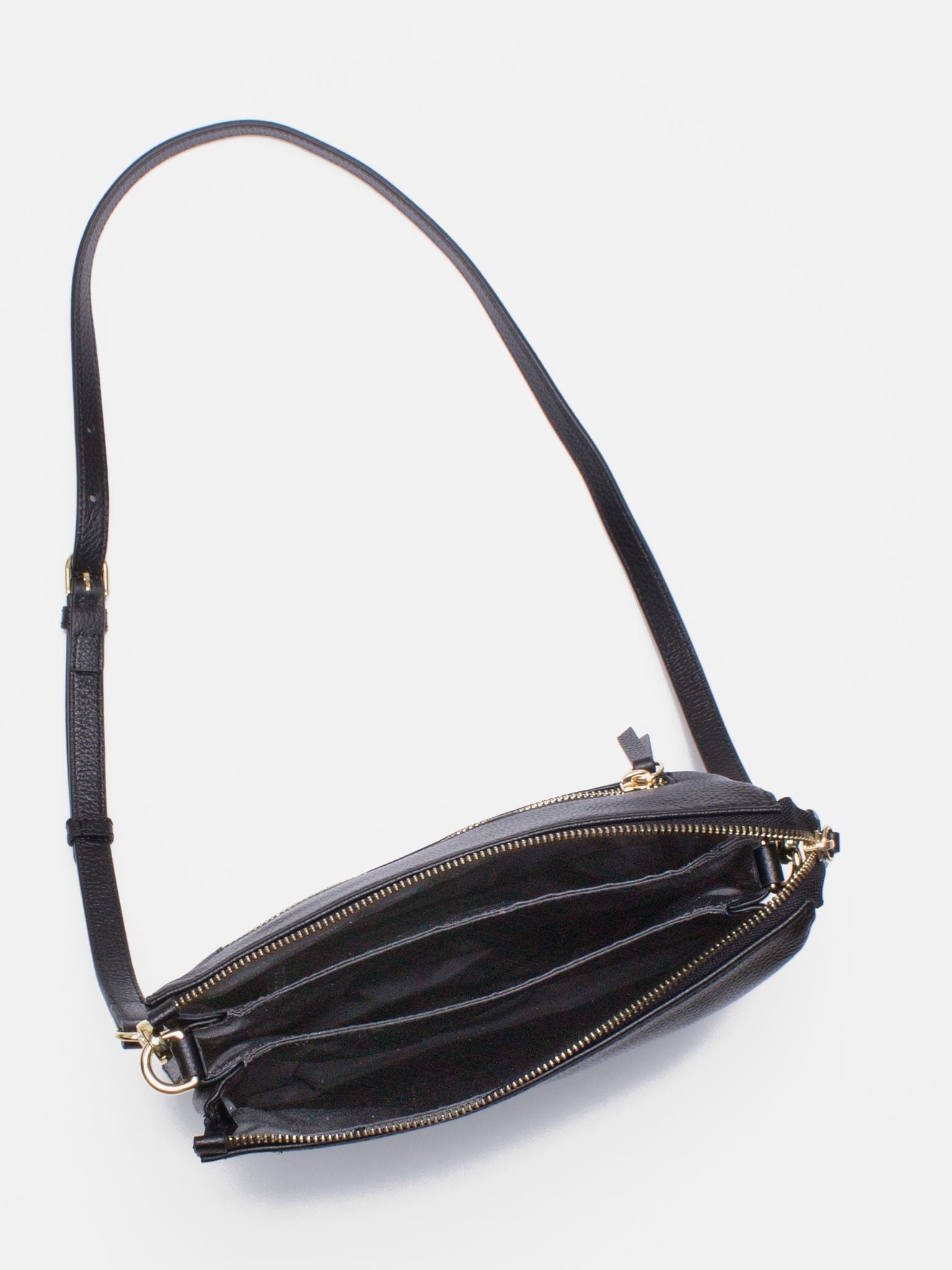 3 compartment shoulder bag online